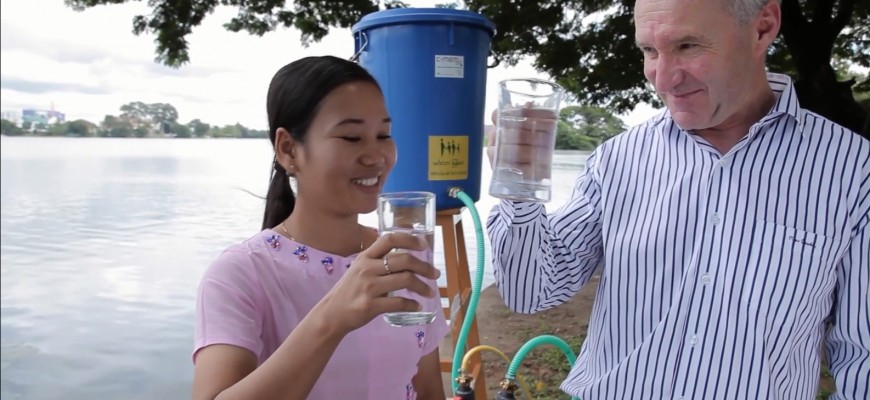Video: C-MEM Zero Trinkwasseraufbereitung Myanmar