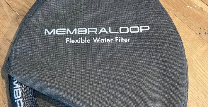 Membraloop is a highly flexible water filter in a hose with integrated ultrafiltration membranes